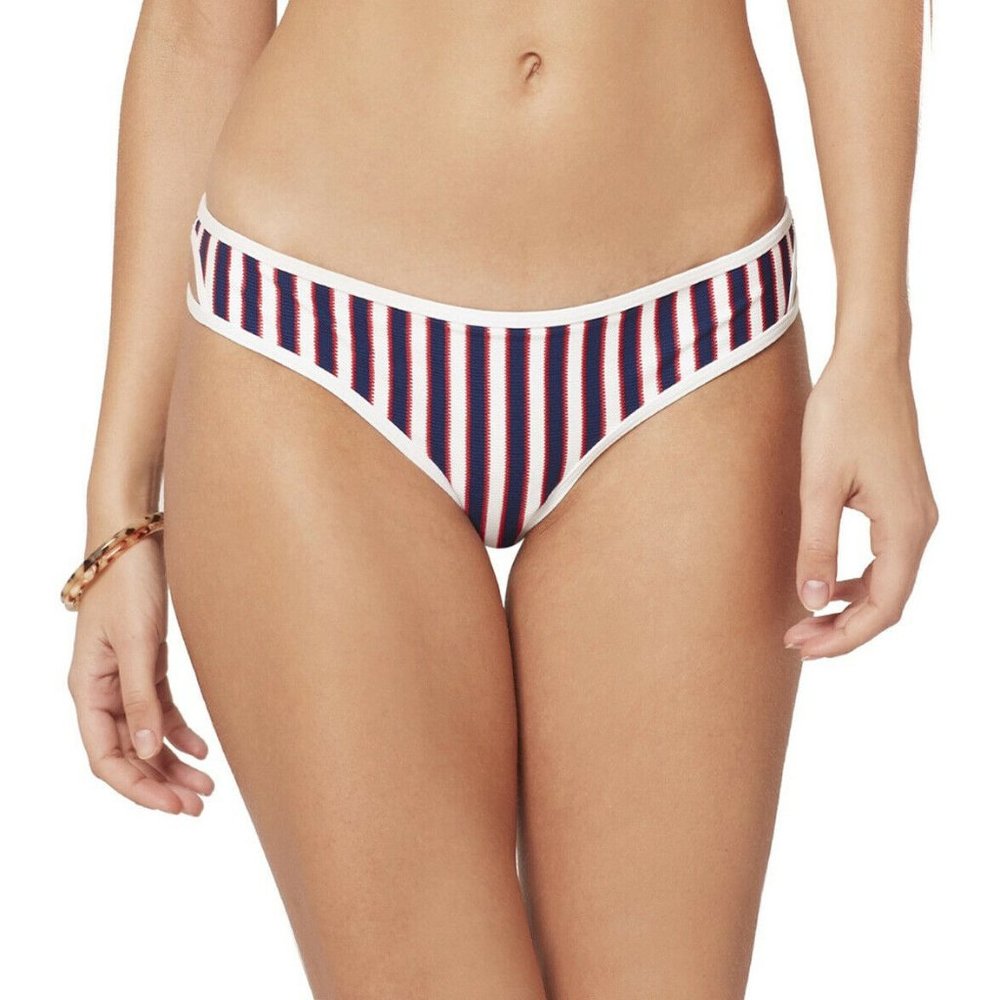 L-Space Striped Rachel Bikini Bottom
